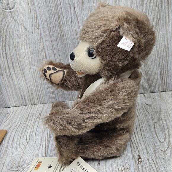 Vtg Steiff 1996 Mohair Clifford Berryman Bear Celebration Teddy Roosevelt 1741 - Picture 15 of 16